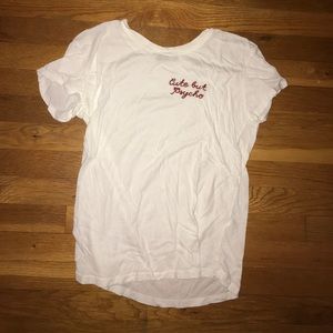 Brandy Melville cute but psycho tee